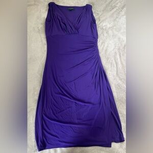 Ralph Lauren Deep Purple Midi Dress